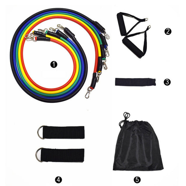 Men’s Resistance Band Set – Pull Rope Fitness Equipment