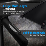 Folding Electric Treadmill with LCD Display & Bluetooth