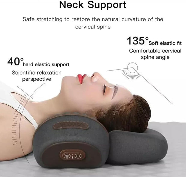Electric Vibration Massager Cervical Pillow