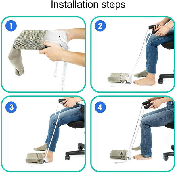 No Bending  Sock Aid Kit Sock Helper