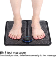 EMS Foot Massage Mat with Acupoints Stimulator