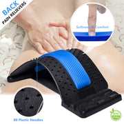 Back Massager Stretcher with Lumbar Support