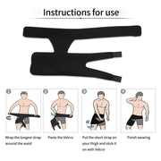 Hip Brace for Sciatica & Groin Pain Relief – Compression Support Wrap