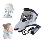 Cervical Neck Stretcher with 8 Airbags & Triple Traction