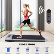 Electric Treadmill – Portable Under Desk Walking Pad with Remote