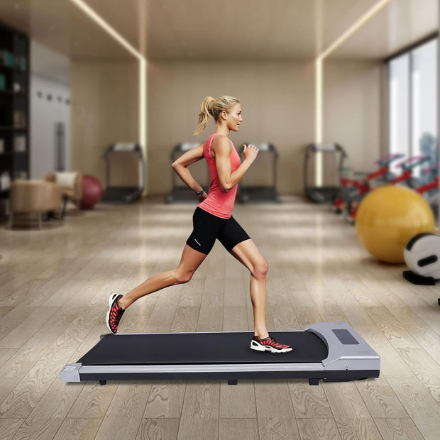 Electric Treadmill – Portable Under Desk Walking Pad with Remote