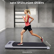 Electric Treadmill – Portable Under Desk Walking Pad with Remote
