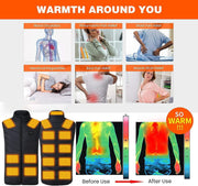Unisex Warming Heated Vest