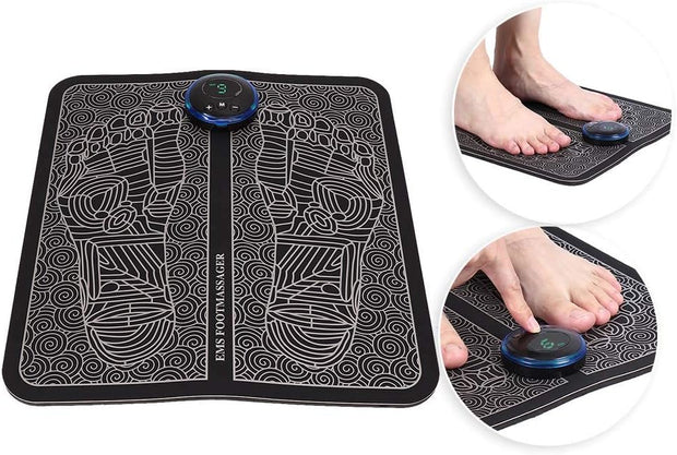 EMS Foot Massage Mat with Acupoints Stimulator