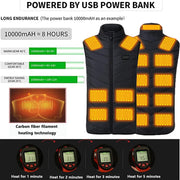 Unisex Warming Heated Vest