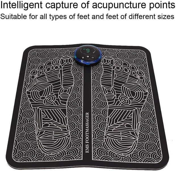 EMS Foot Massage Mat with Acupoints Stimulator