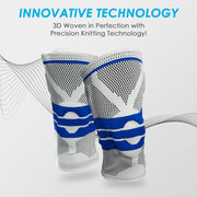 Knee Brace with Patella Gel Pad & Side Stabilizers