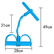 Multifunctional Pedal Resistance Elastic Sit-up Bands