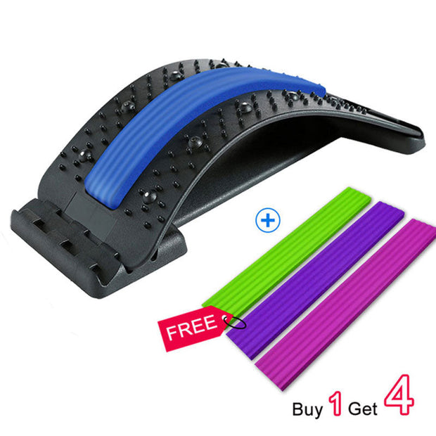 Back Massager Stretcher with Lumbar Support