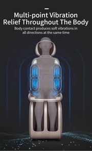 Electric Full Body Massage Chair – Shiatsu Kneading, Heating & Vibration