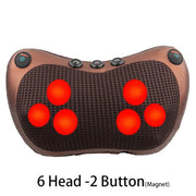 Head & Neck Massager Pillow for Home & Car